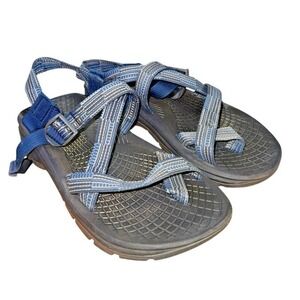 Chaco Zvolv 2 Ralladura Mens 8 Pre-Owned Sandals Shoes Blue Hiking Outdoor Trail